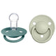 BIBS De Lux Silicone Dummy 2 Pack - Island Sea/ Sage - Thumbnail 1