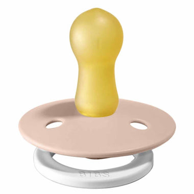 BIBS Night Glow Dummy 2 Pack - Blush-Snuggle Hunny