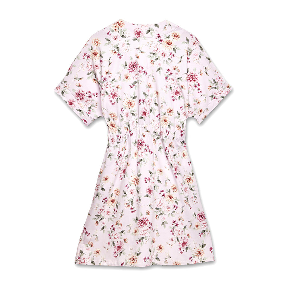 Birds & Blooms Organic Maternity Robe - View 2
