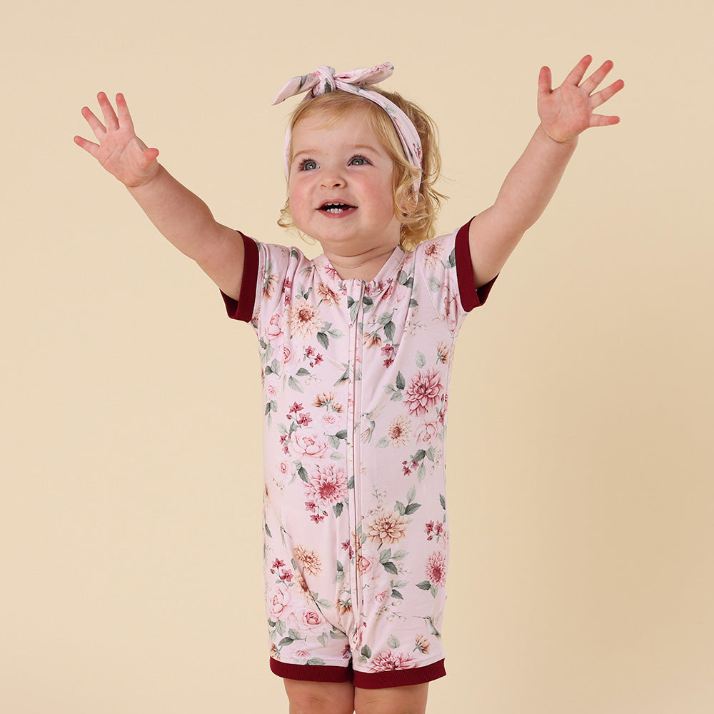 Birds & Blooms Organic Snuggle Shortie - View 22