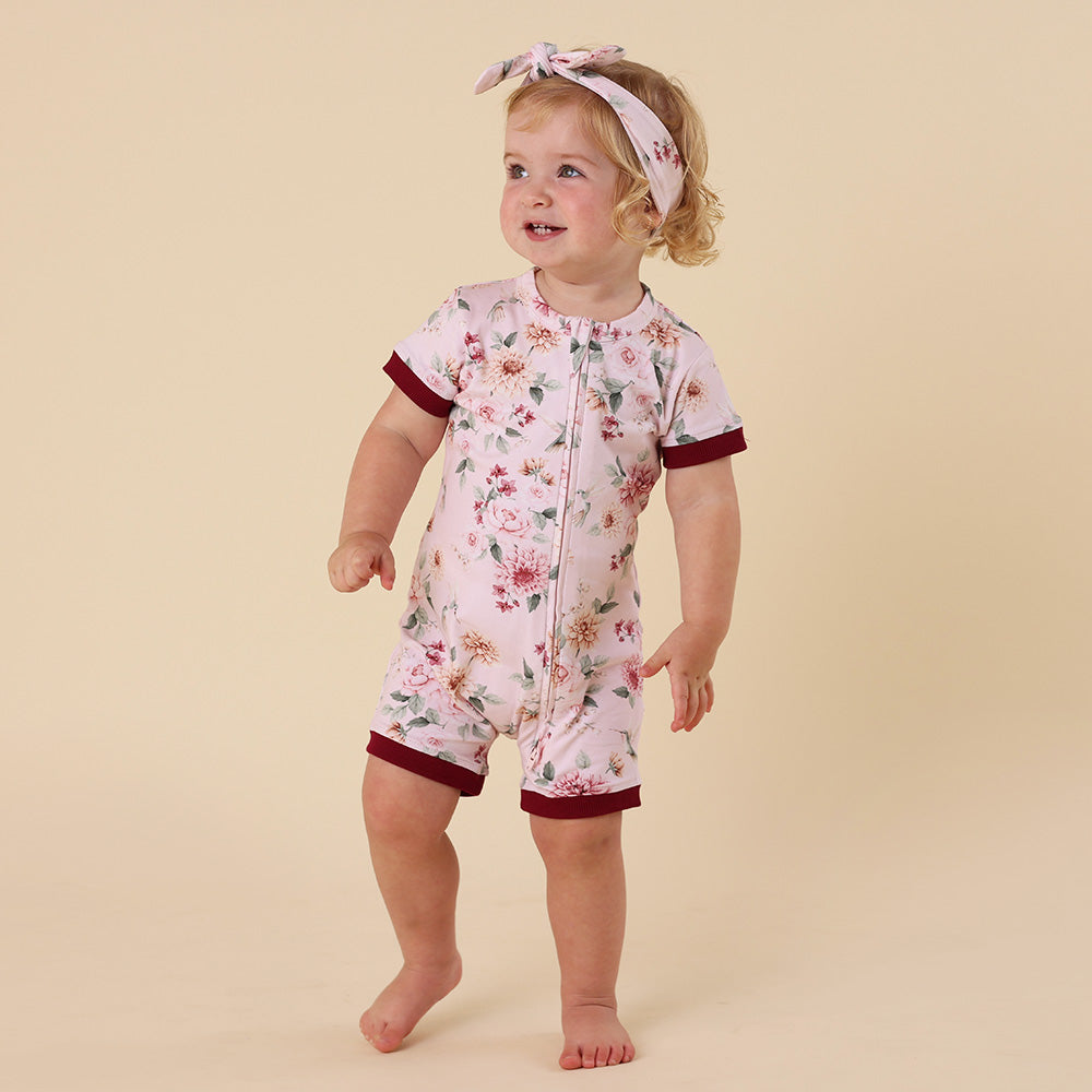 Birds & Blooms Organic Snuggle Shortie - View 12