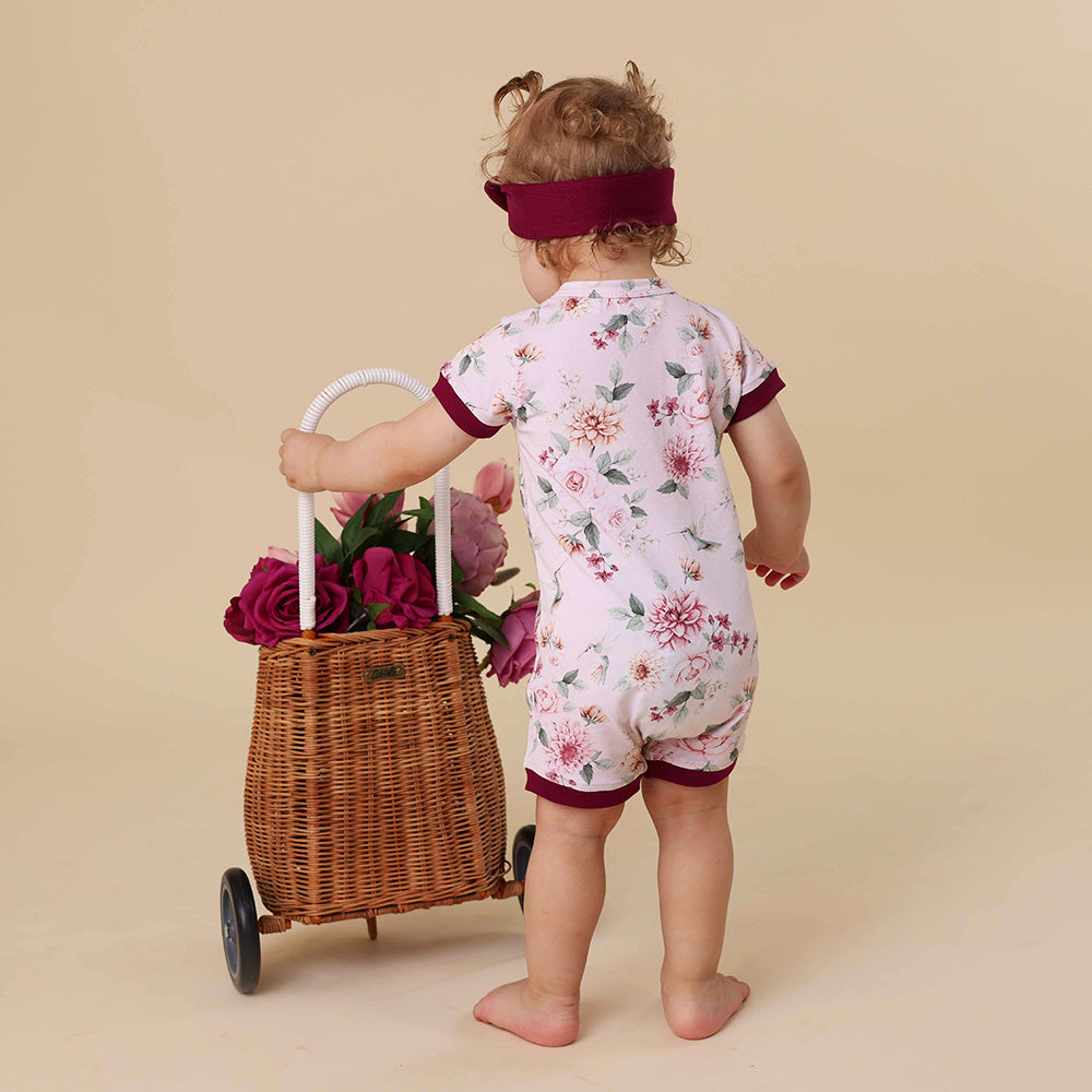 Birds & Blooms Organic Snuggle Shortie - View 9