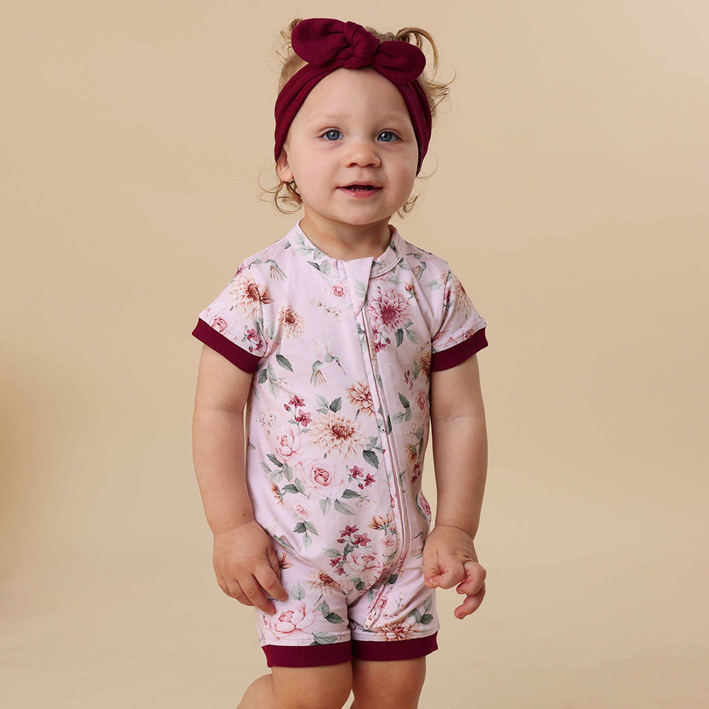 Birds & Blooms Organic Snuggle Shortie - View 10