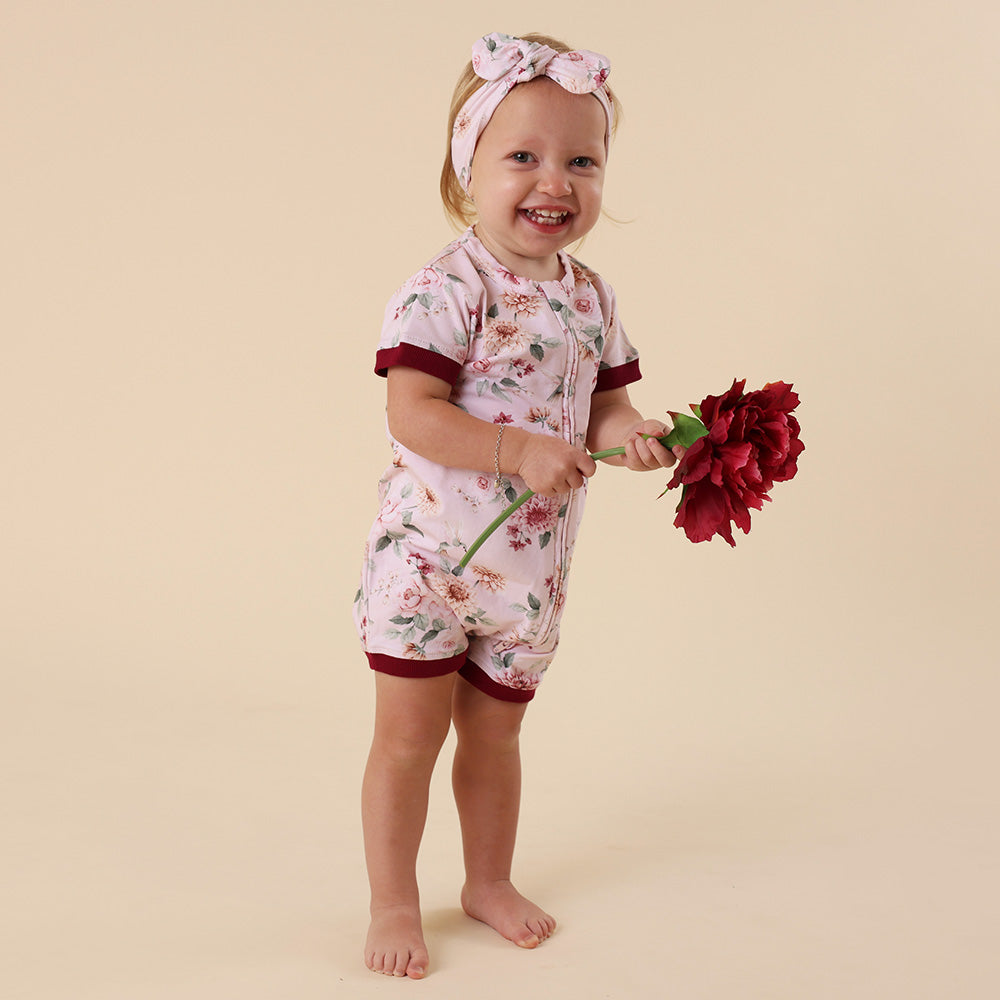 Birds & Blooms Organic Snuggle Shortie - View 20