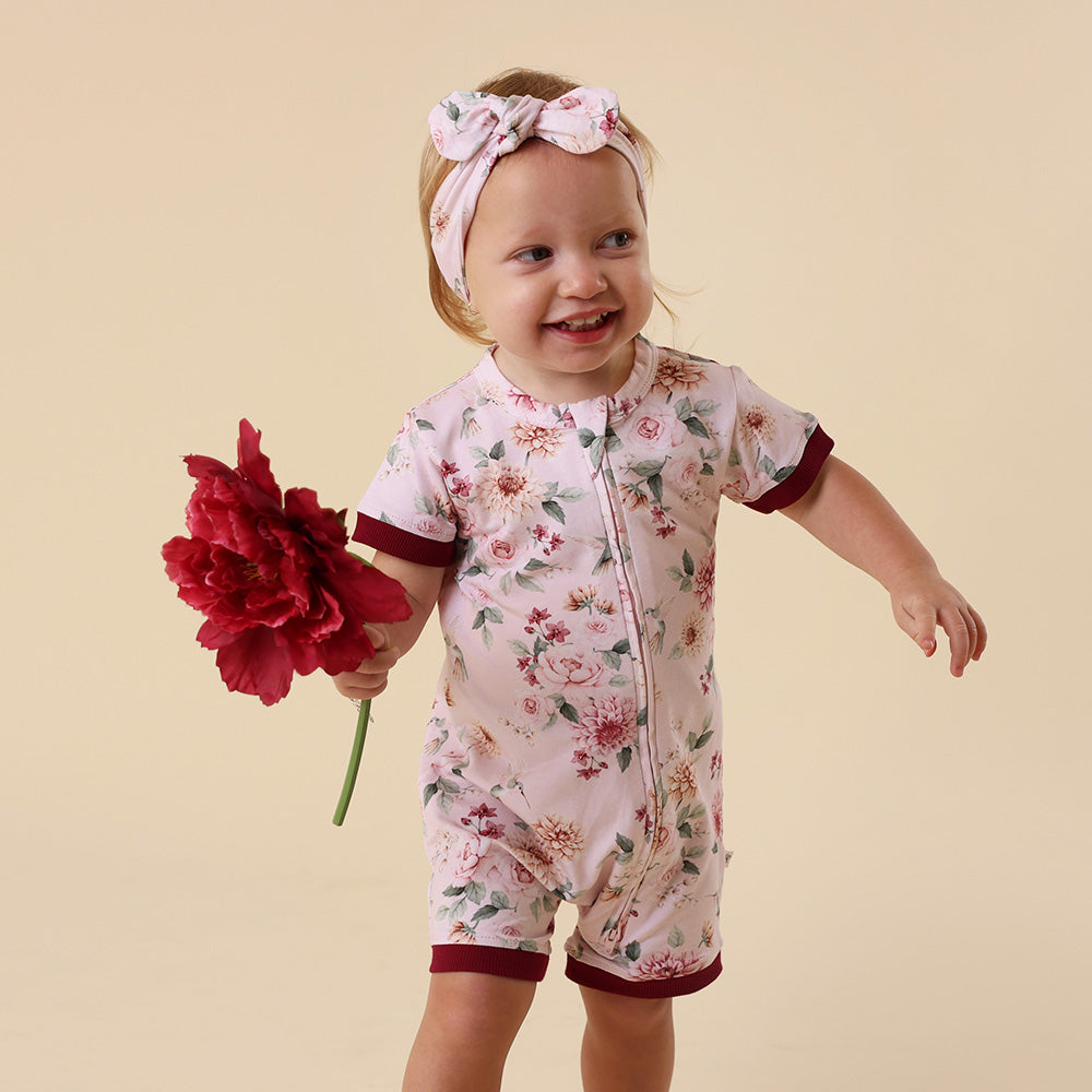 Birds & Blooms Organic Snuggle Shortie - View 4