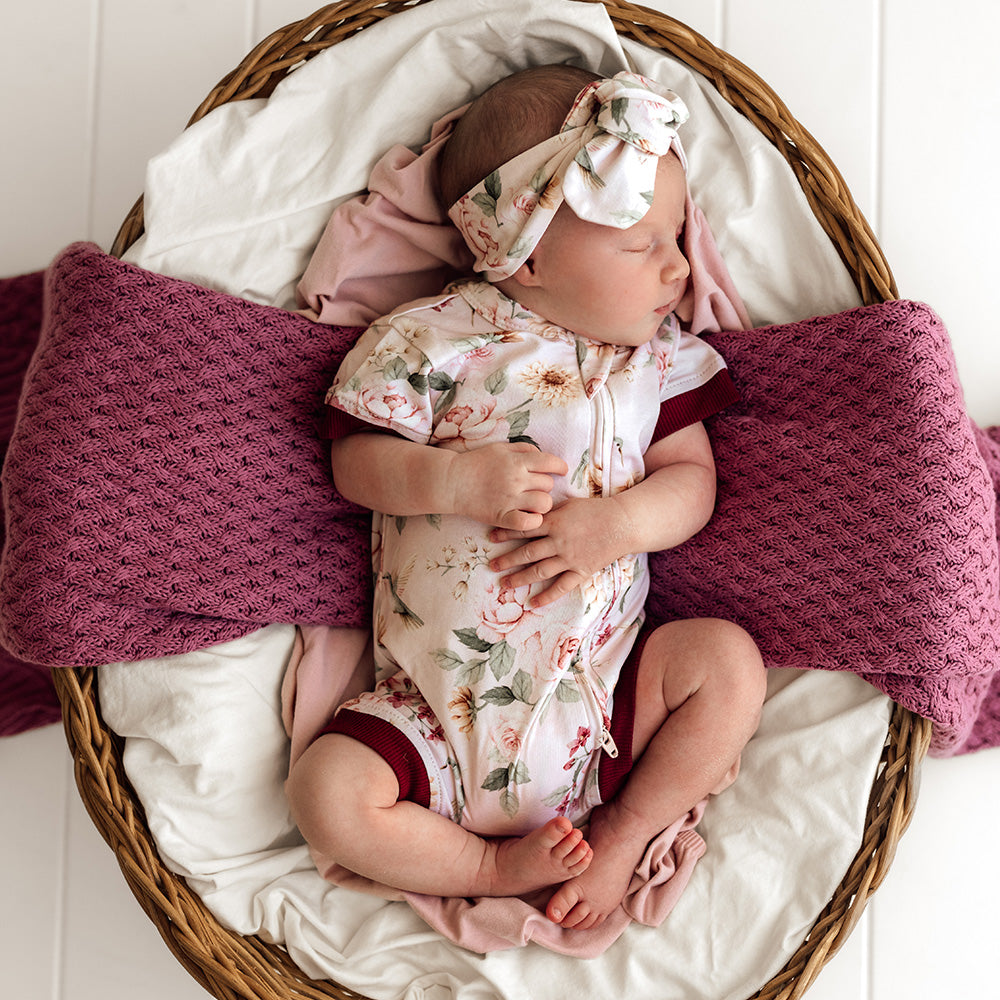 Birds & Blooms Organic Snuggle Shortie - View 11