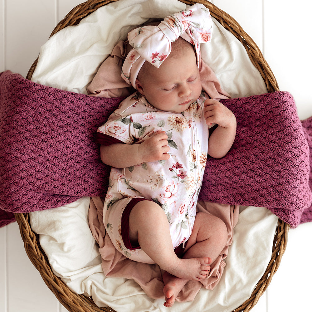 Birds & Blooms Organic Snuggle Shortie - View 7