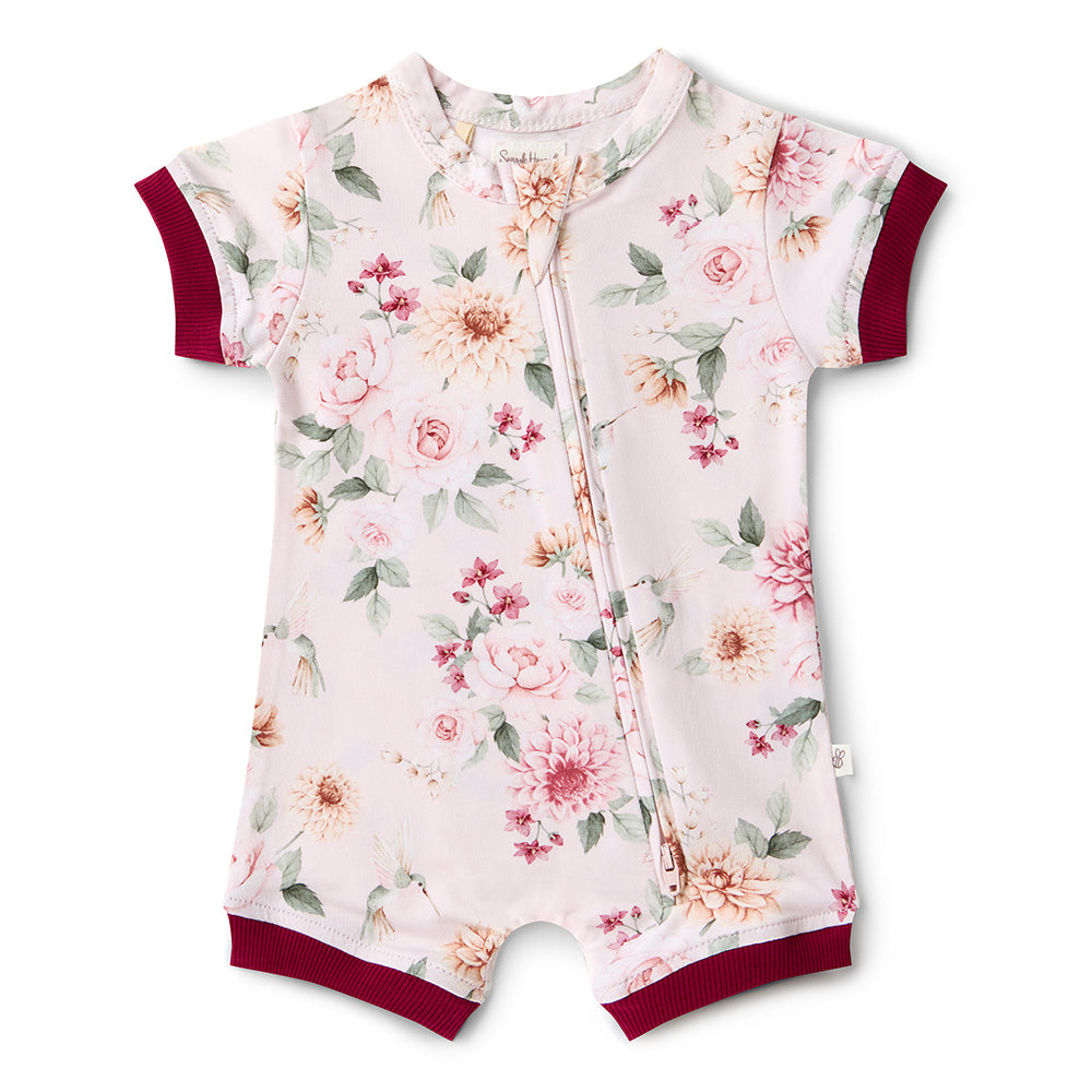 Birds & Blooms Organic Snuggle Shortie - View 2
