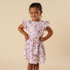 Birds & Blooms Short Sleeve Organic Dress - Thumbnail 7