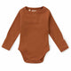 Biscuit Long Sleeve Organic Bodysuit-Snuggle Hunny