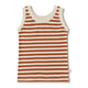 Biscuit Stripe Organic Singlet - Thumbnail 2