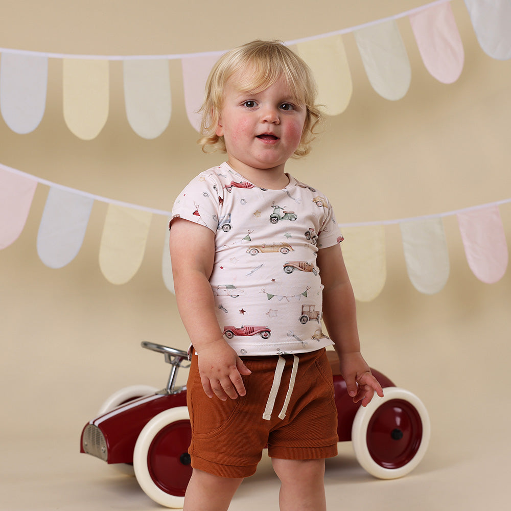 Biscuit Organic Shorts - View 1