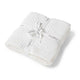 White Diamond Knit Organic Baby Blanket - Thumbnail 2