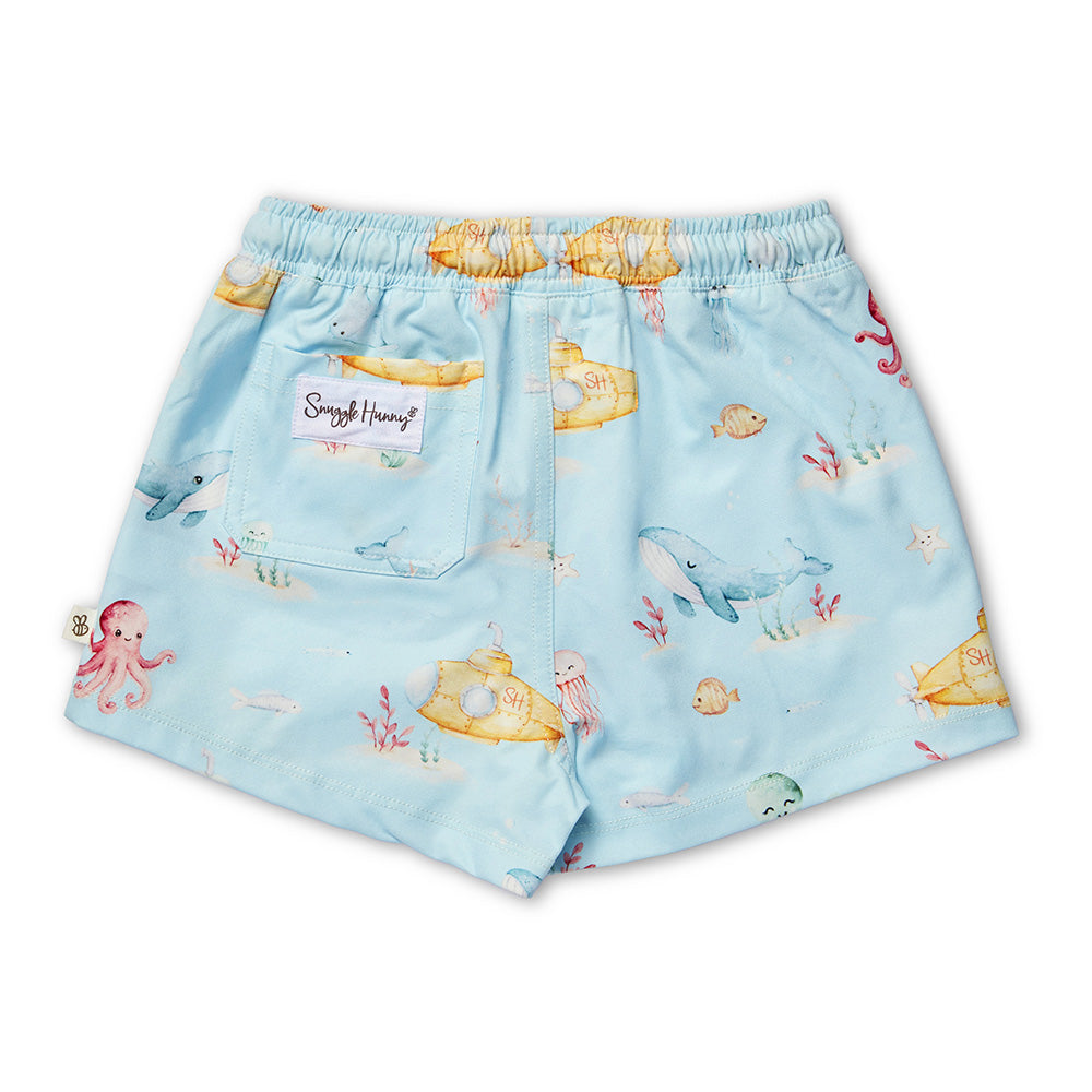 Blue Little Subs Board Shorts - View 10