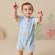 Blue Little Subs Organic Snuggle Shortie - Thumbnail 6