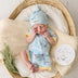 Blue Little Subs Organic Snuggle Shortie | Snuggle Hunny