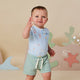 Blue Little Subs Short Sleeve Organic Bodysuit - Thumbnail 9