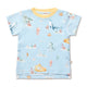 Blue Little Subs Organic Short Sleeve T-Shirt - Thumbnail 2