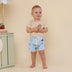 Blue Ocean Organic Shorts | Snuggle Hunny