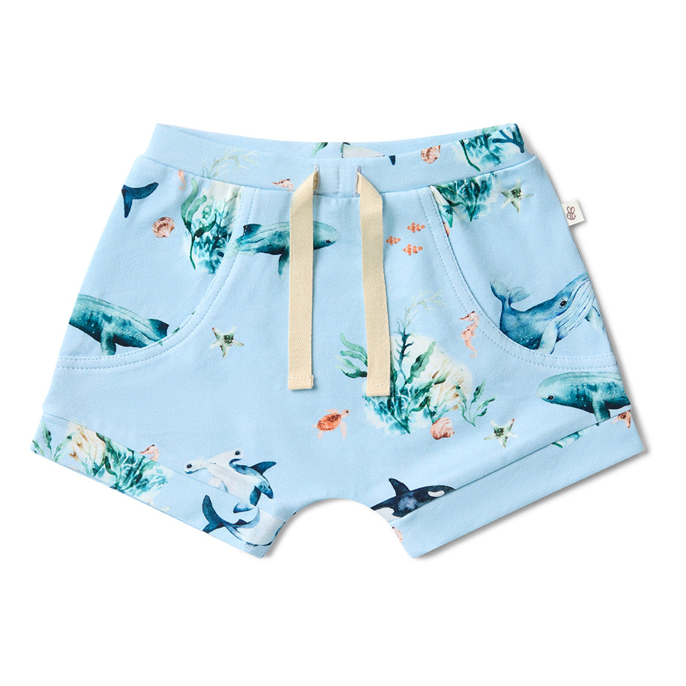 Blue Ocean Organic Shorts - View 2