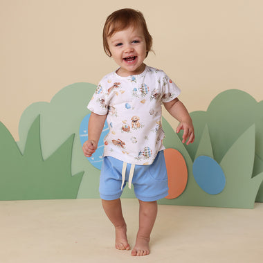 Bluebell Organic Shorts | Snuggle Hunny