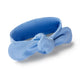 Bluebell Ribbed Organic Topknot - Thumbnail 2