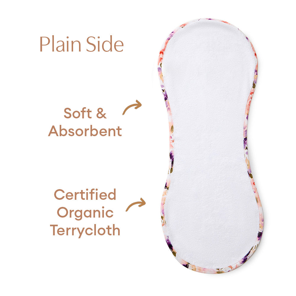 Blushing Beauty Organic Cotton Burp Cloth - View 8