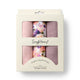 Large Organic Muslin Wraps 3 Pack - Blushing Beauty/Dusk/Fairytale - Thumbnail 1