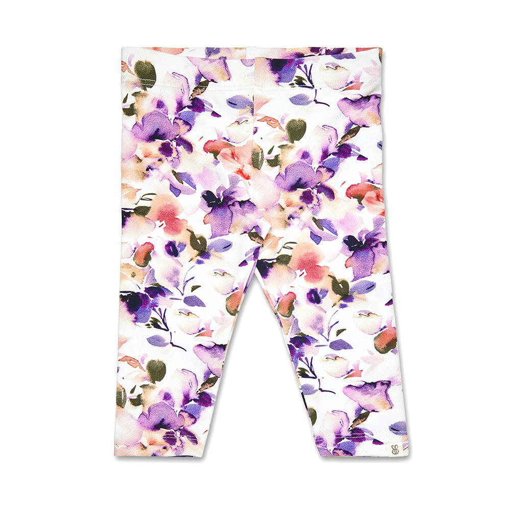 Blushing Beauty Organic Leggings - View 2