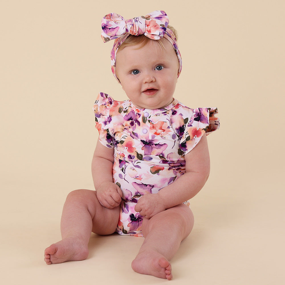 Blushing Beauty Organic Oversized Bow - View 6