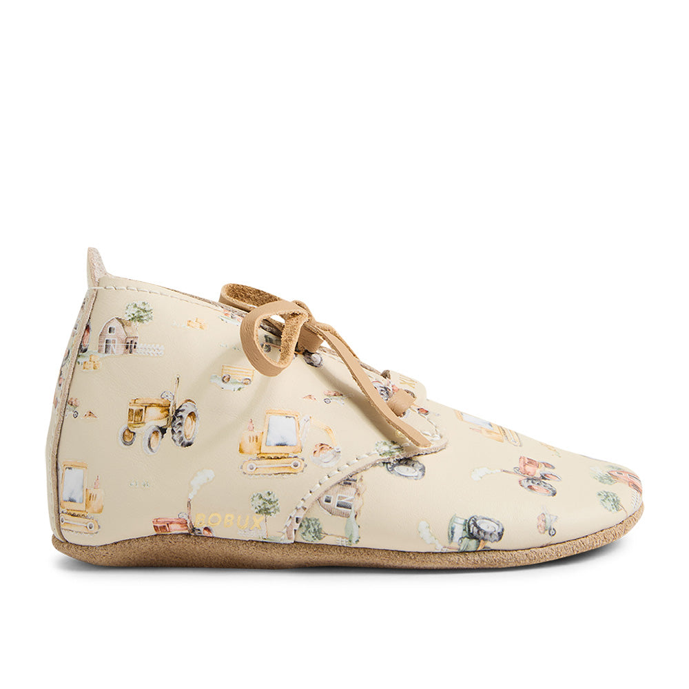 Diggers & Tractors Lace Up Shoes - View 7