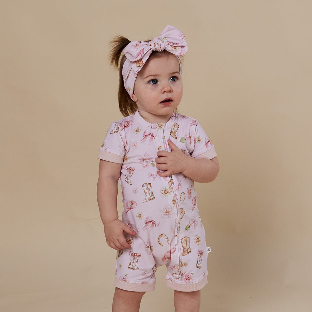 Boots & Bows Organic Snuggle Shortie - View 9