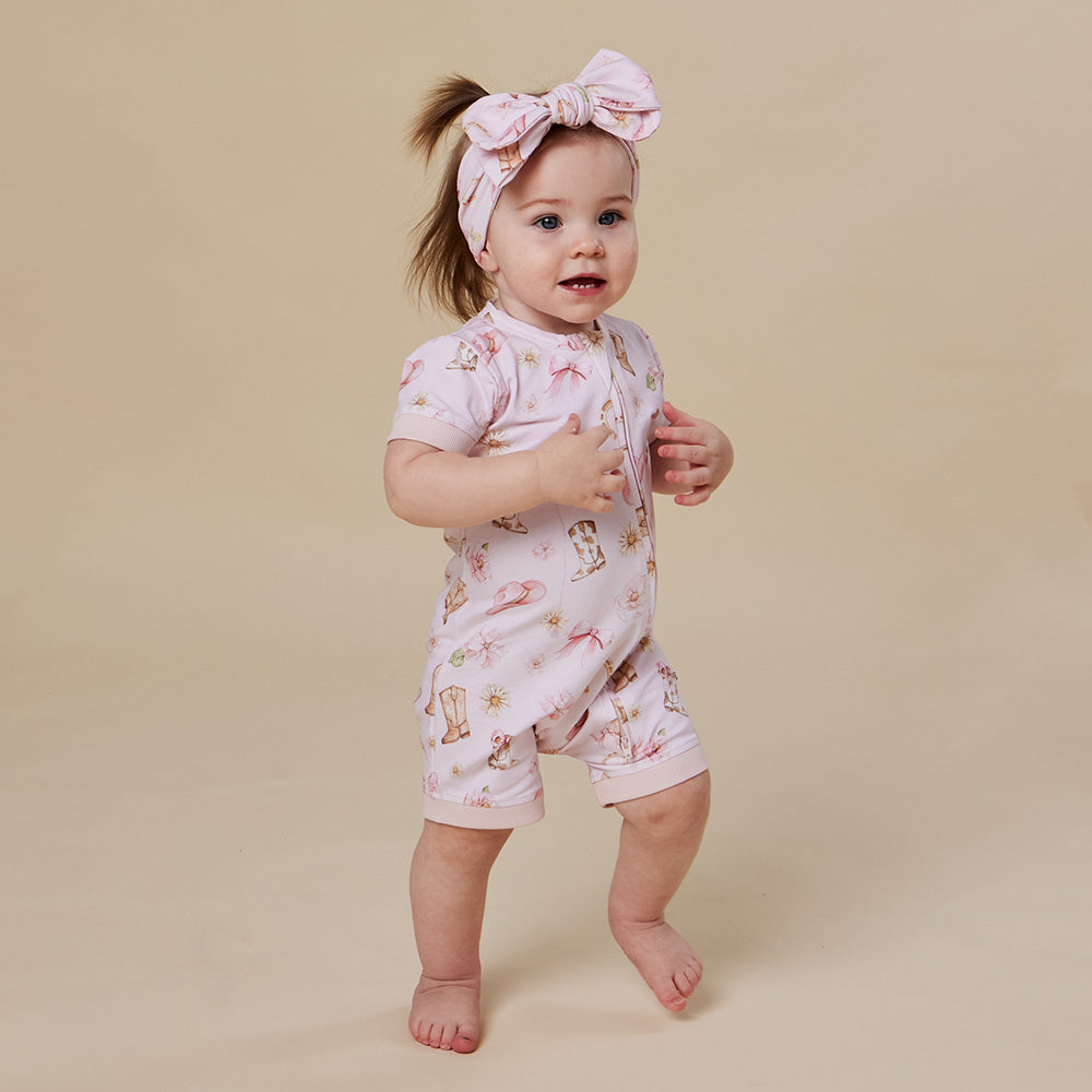Boots & Bows Organic Snuggle Shortie - View 4
