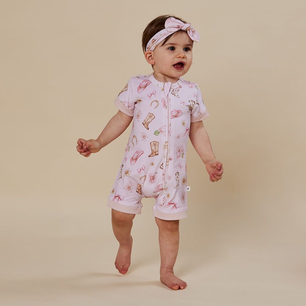 Boots & Bows Organic Snuggle Shortie - View 5
