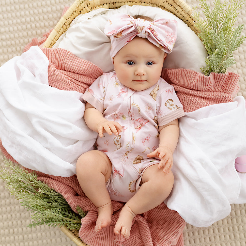 Boots & Bows Organic Snuggle Shortie - View 3