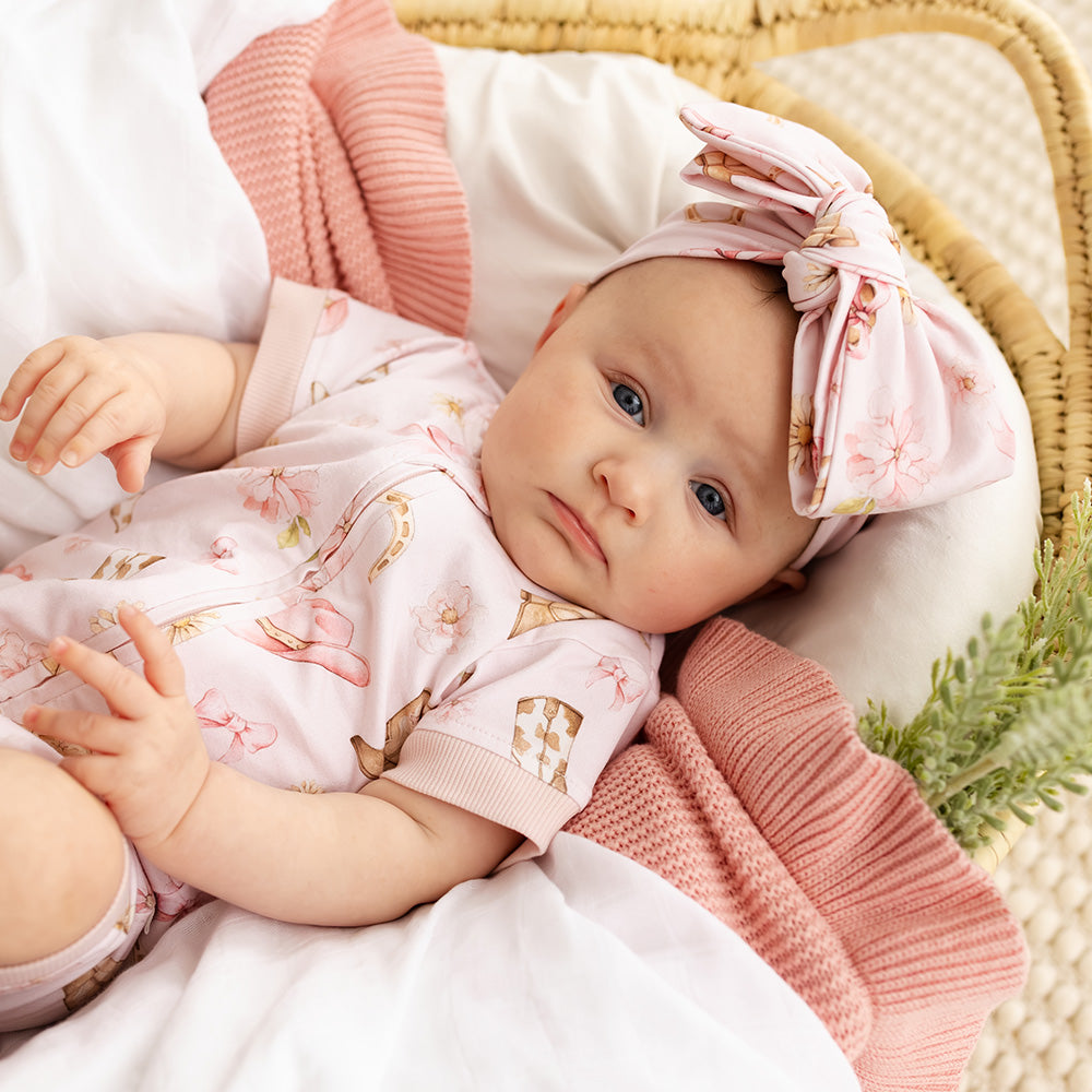 Boots & Bows Organic Snuggle Shortie - View 7