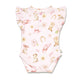 Boots & Bows Short Sleeve Organic Bodysuit with Frill - Thumbnail 2