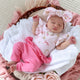 Boots & Bows Short Sleeve Organic Bodysuit with Frill - Thumbnail 8
