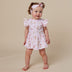 Boots & Bows Short Sleeve Organic Dress | Snuggle Hunny