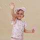 Boots & Bows Organic Short Sleeve Top with Frill - Thumbnail 5