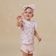 Boots & Bows Organic Short Sleeve Top with Frill - Thumbnail 18