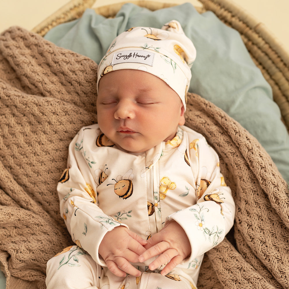 Bumblebees Organic Snugglesuit Convertible Romper - View 9