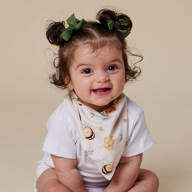 Bumblebees Organic Dribble Bib | Snuggle Hunny