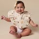 Bumblebees Frill Snuggle Bib - Thumbnail 1