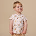 Bumblebees Organic Short Sleeve Top | Snuggle Hunny