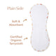 Butterfly Organic Cotton Burp Cloth - Thumbnail 6