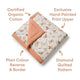 Butterfly Organic Cotton Cot Comforter - Thumbnail 5
