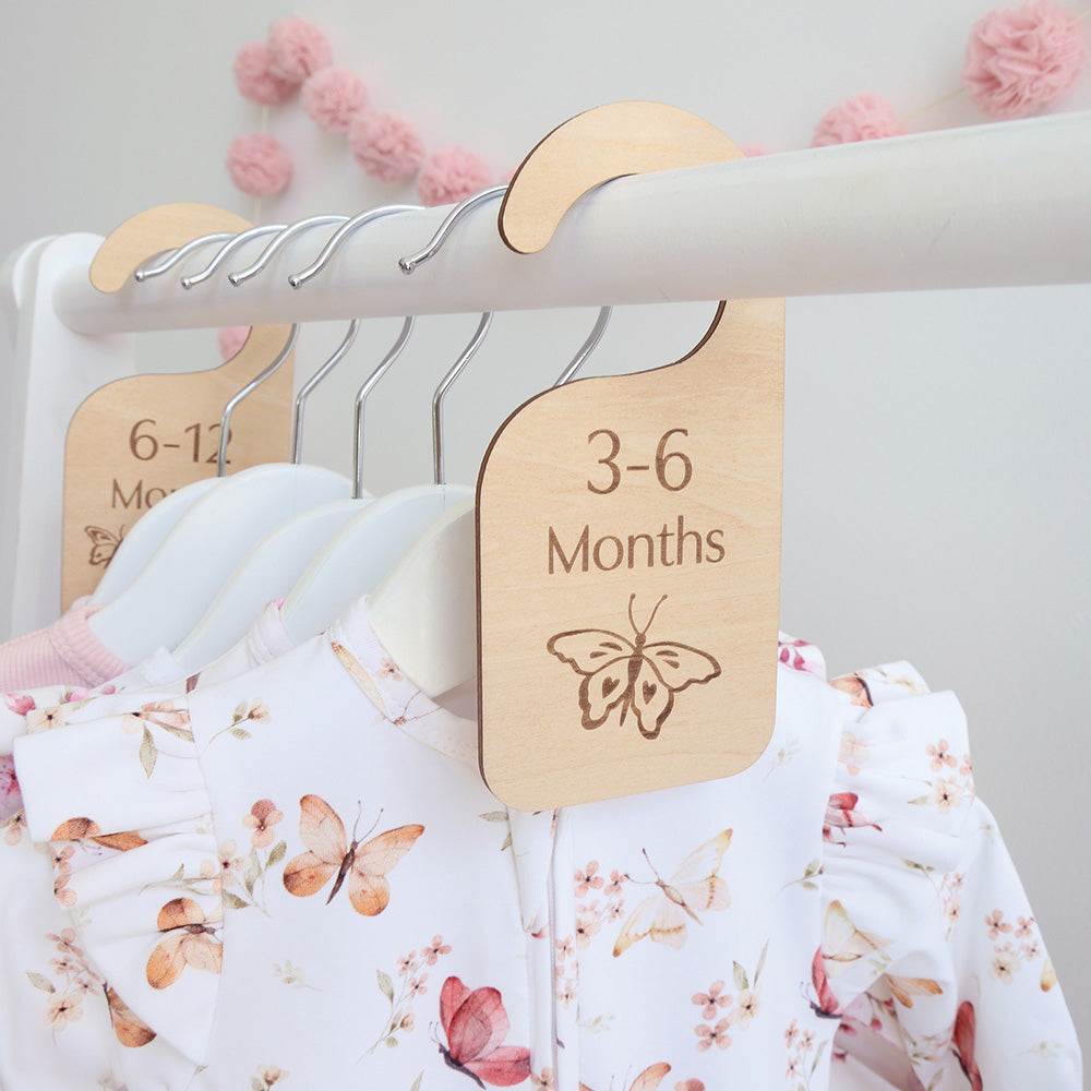 Butterfly Wooden Wardrobe Dividers - View 1