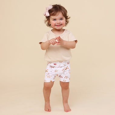 Butterfly Organic Bike Shorts | Snuggle Hunny