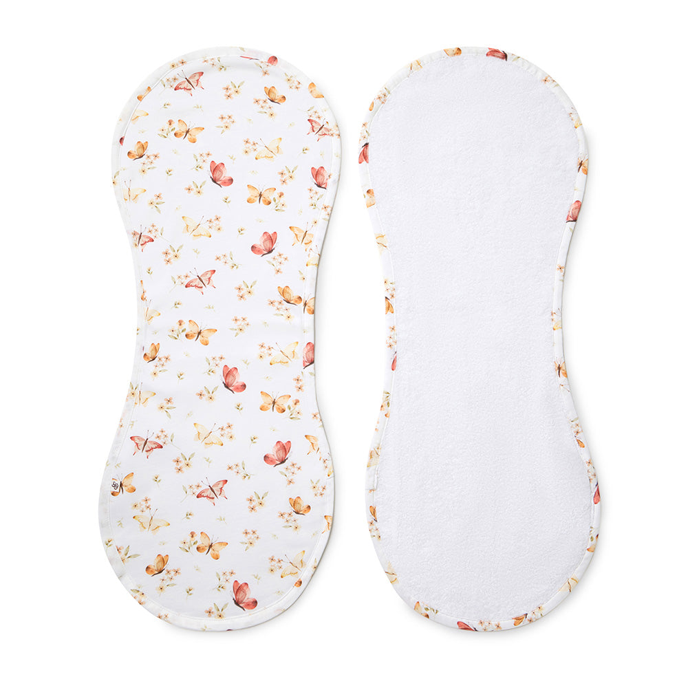 Butterfly Organic Cotton Burp Cloth - View 2